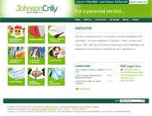 Tablet Screenshot of johnsoncrilly.co.uk